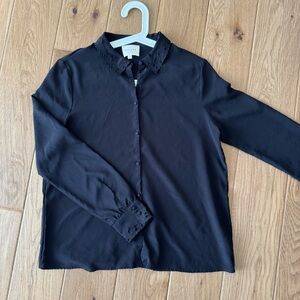 NWOT Sezane Silk Blouse 38